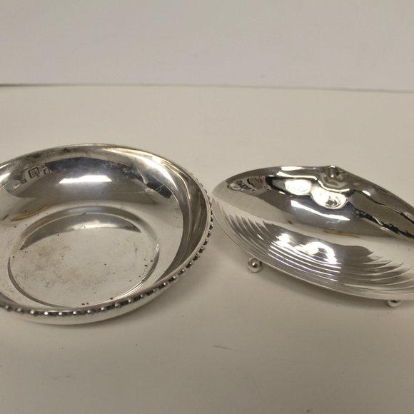 Vintage Sterling Silver Jewelry Trinket Dish Bowl - Picture 3 of 12